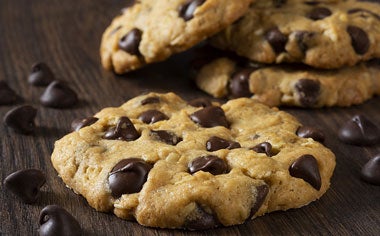 Galletas con chips de chocolate Galletas con chips de chocolate