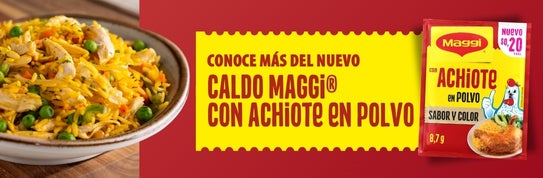 
  Caldo Maggi® con Achiote en Polvo
