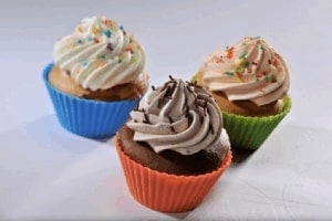 Cupcake de chocolate