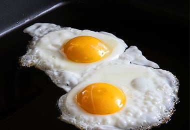 Los huevos aportan proteína a una alimentación balanceada.