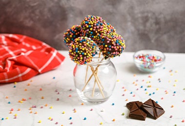 Cake pops, comida para fiesta infantil 