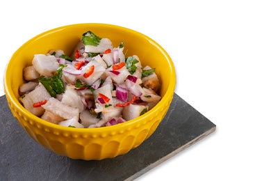 Ceviche peruano tradicional