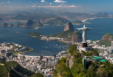 Rio de Janeiro, una gran ciudad donde se halla todo tipo de comida brasileña. 
