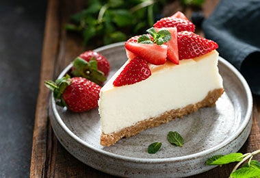 Cheesecake para el Día de la Madre.