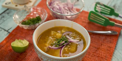Encebollado sopa ecuatoriana 