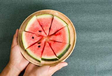 Frutas en menú de brunch