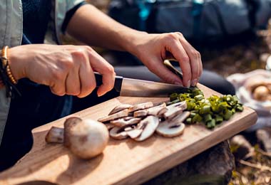 Importancia de la tabla de corte al cocinar