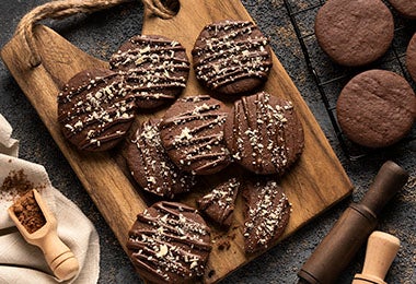 Galletas de chocolate sin gluten 