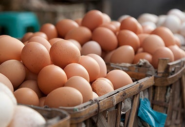 Huevos, alimentos que no se pueden congelar  