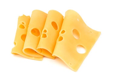 Lonchitas de cheddar para tabla de quesos  