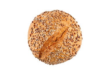Pan de masa madre con semillas. 
