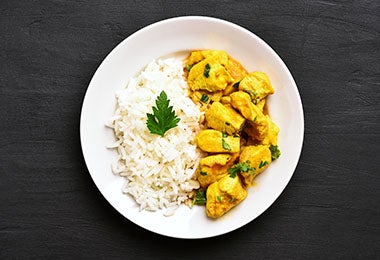 Pollo tikka masala receta con curry 