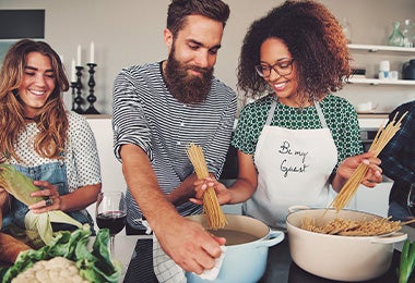 El agua de la pasta se puede reutilizar.