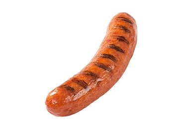 Salchicha ingrediente de hot dog  