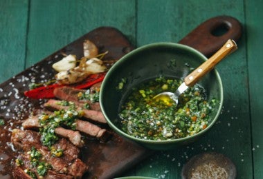 Tipos de aderezos chimichurri