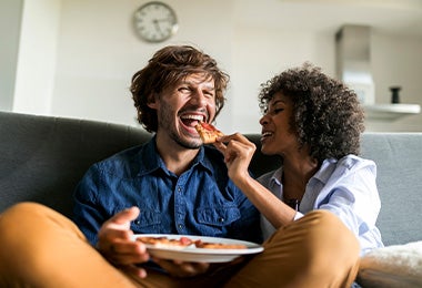 Más allá del tipo de pizza, es un plato perfecto para compartir.