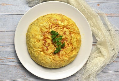 Tortilla española, recetas fáciles con papas  