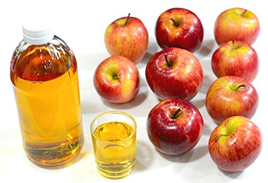 Vinagre de manzana para quitar grasa de la cocina