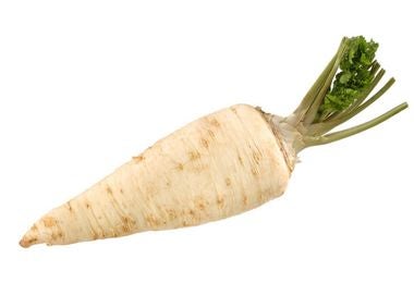 Mashua blanca De la mashua se puede comer el tubérculo, las hojas e incluso las flores