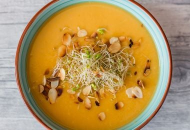 Sopa-de-mashua La mashua es excelente para espesar sopas