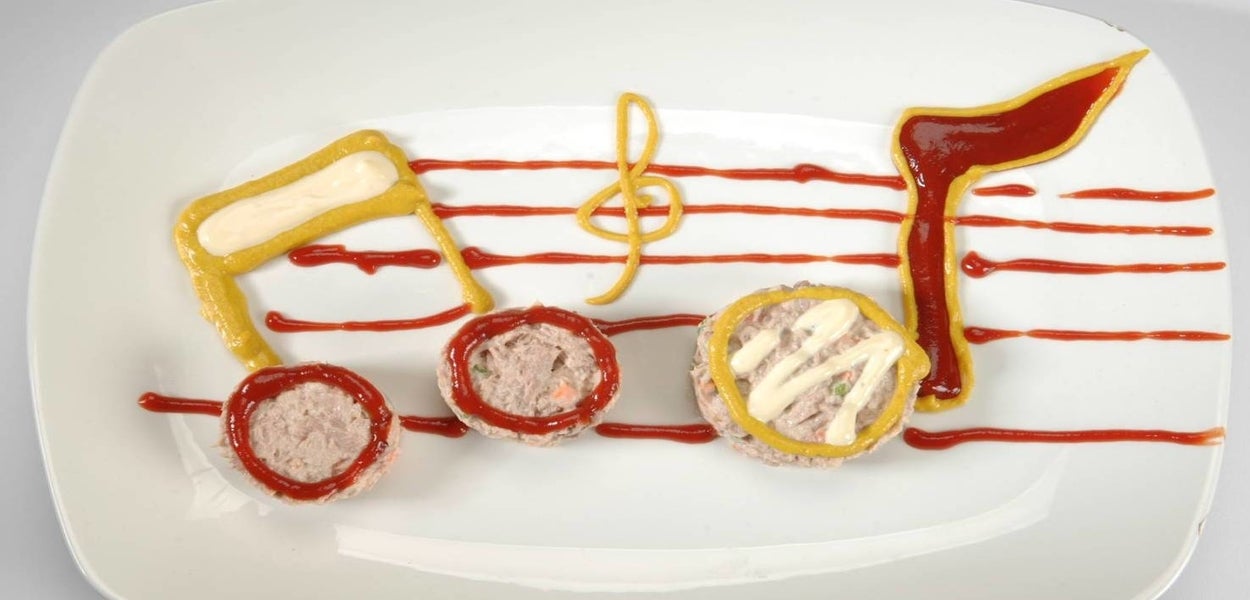 Mini sanduches divertidos de atún