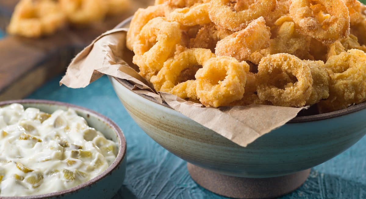 Calamares con salsa tártara