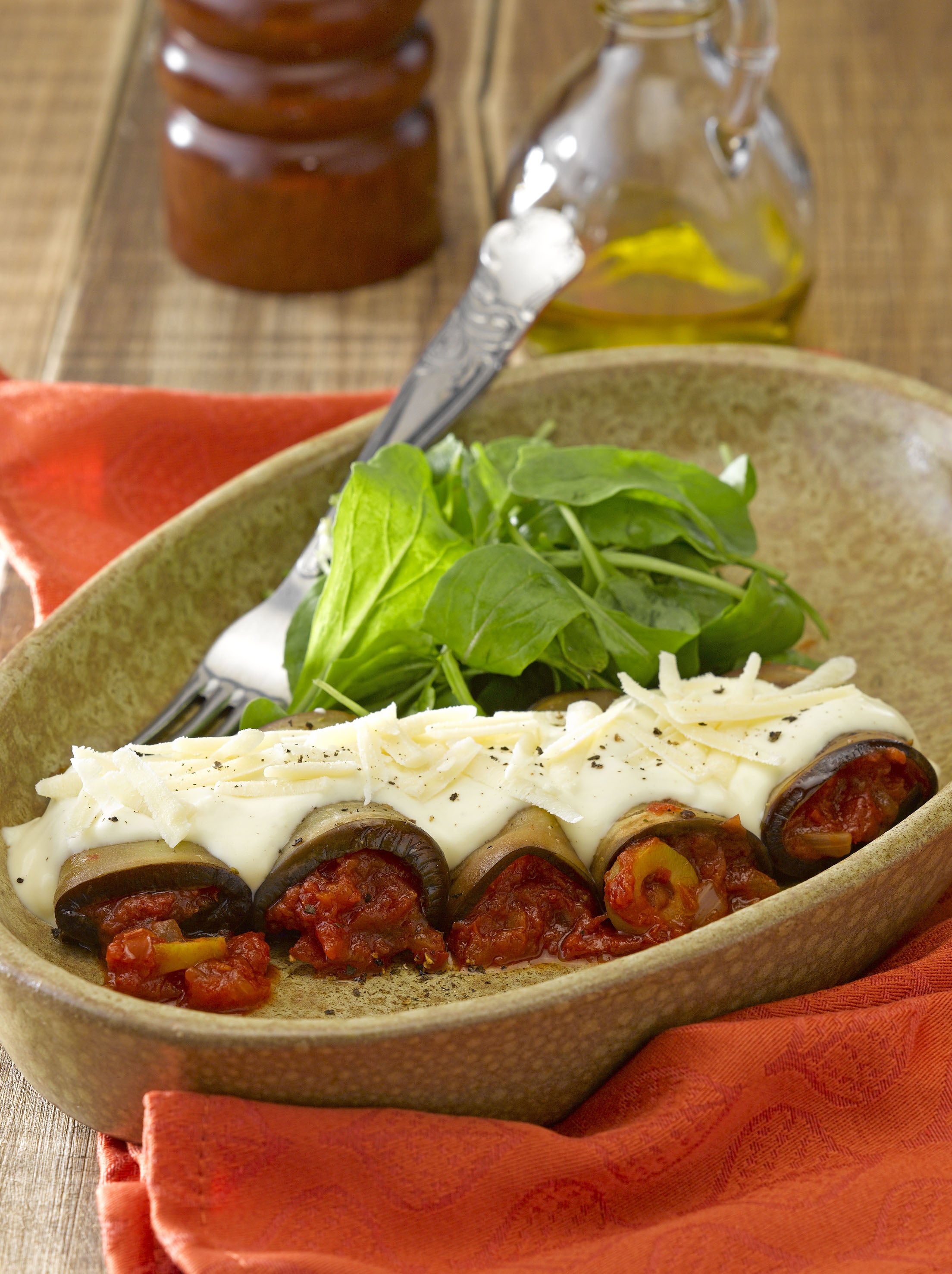 Canelones de Berenjenas