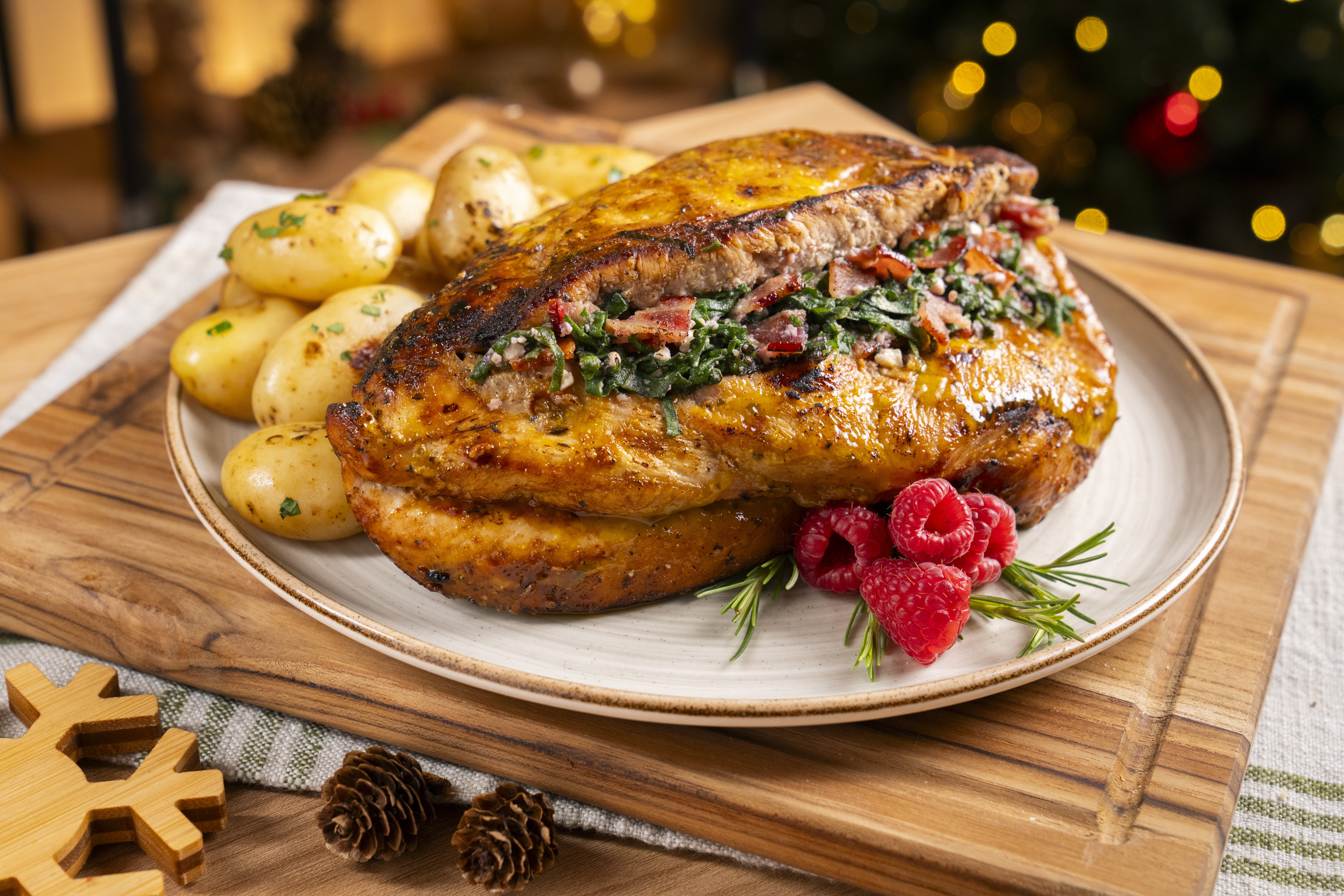 Pechuga de pavo rellena Pechuga de pavo rellena