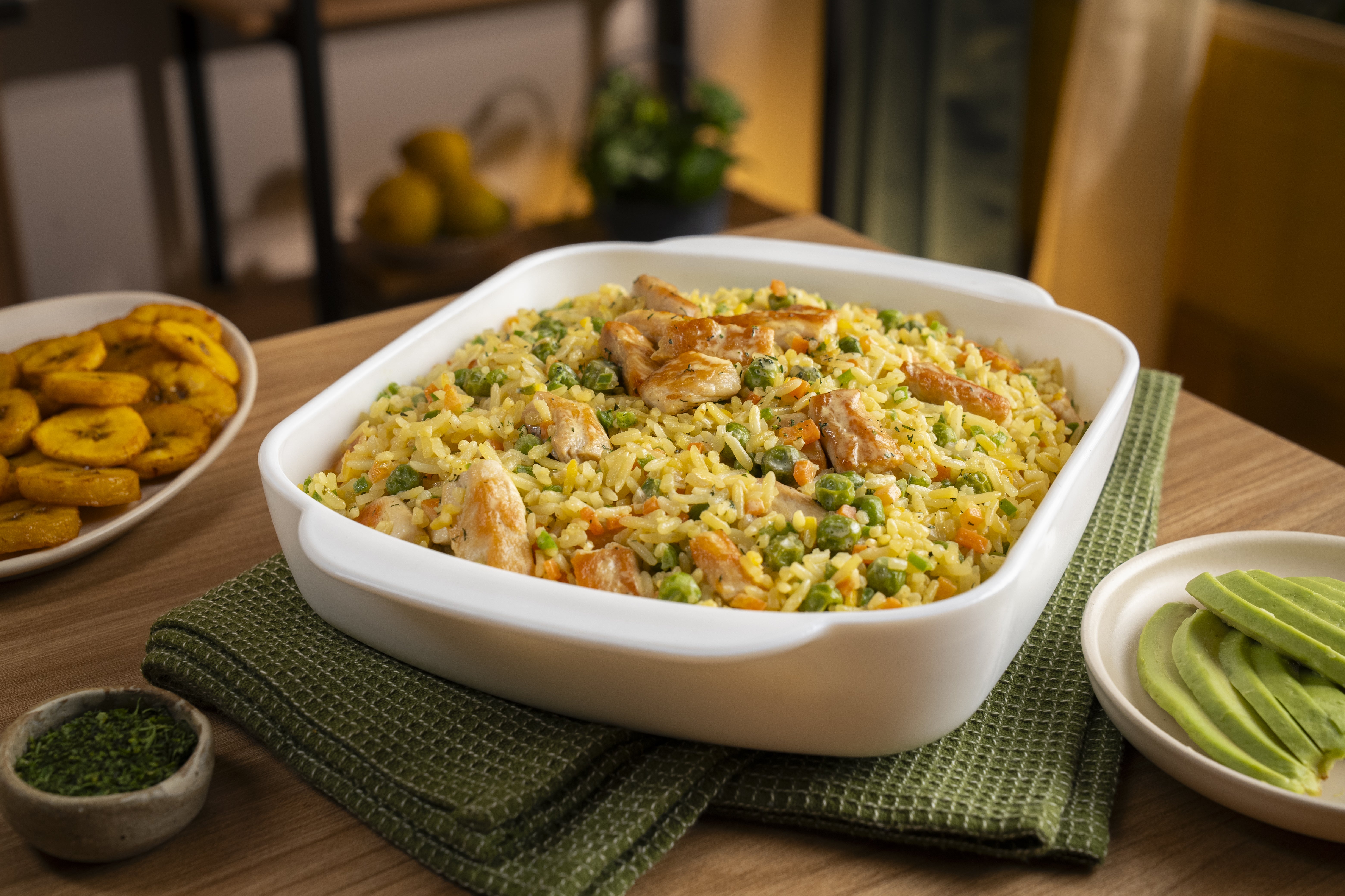 Arroz cremoso con pollo Arroz cremoso con pollo