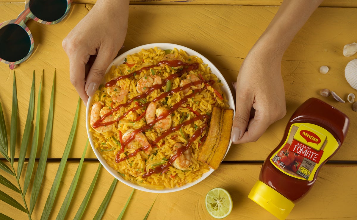 Arroz con Camarones