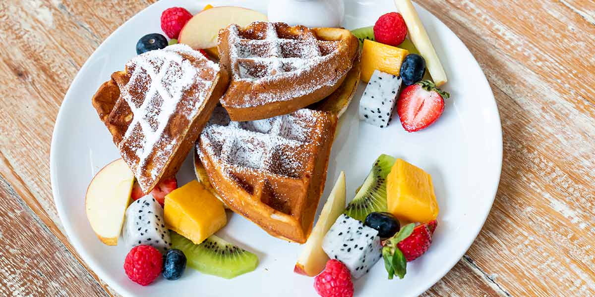 Receta nutritiva y deliciosa de waffles de avena Recetas Nestlé