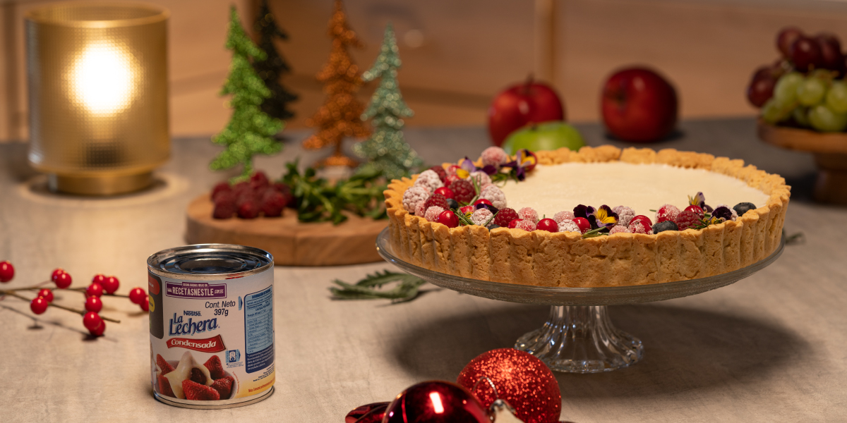 Pie de limón navideño Recetas Nestlé