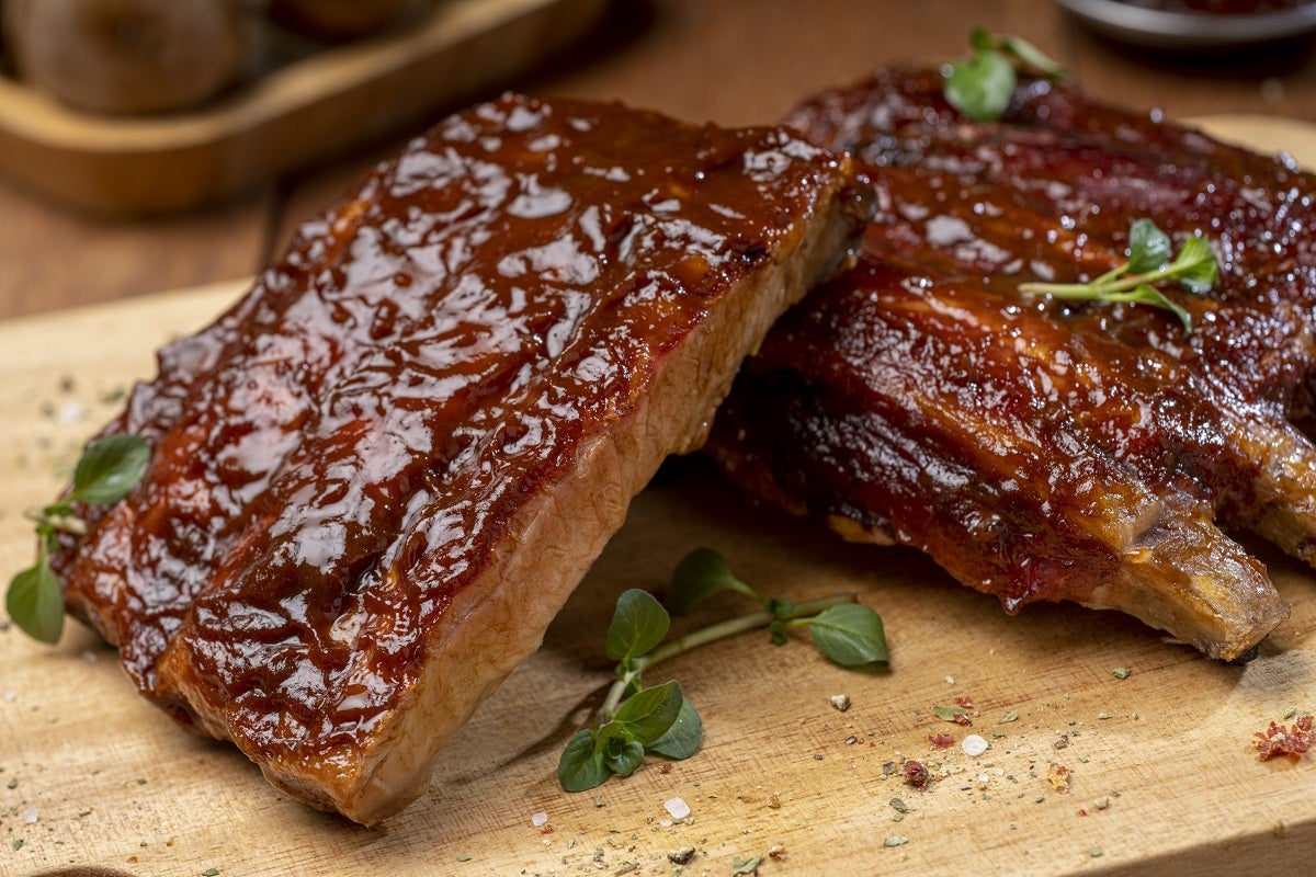 Costillar de cerdo al horno