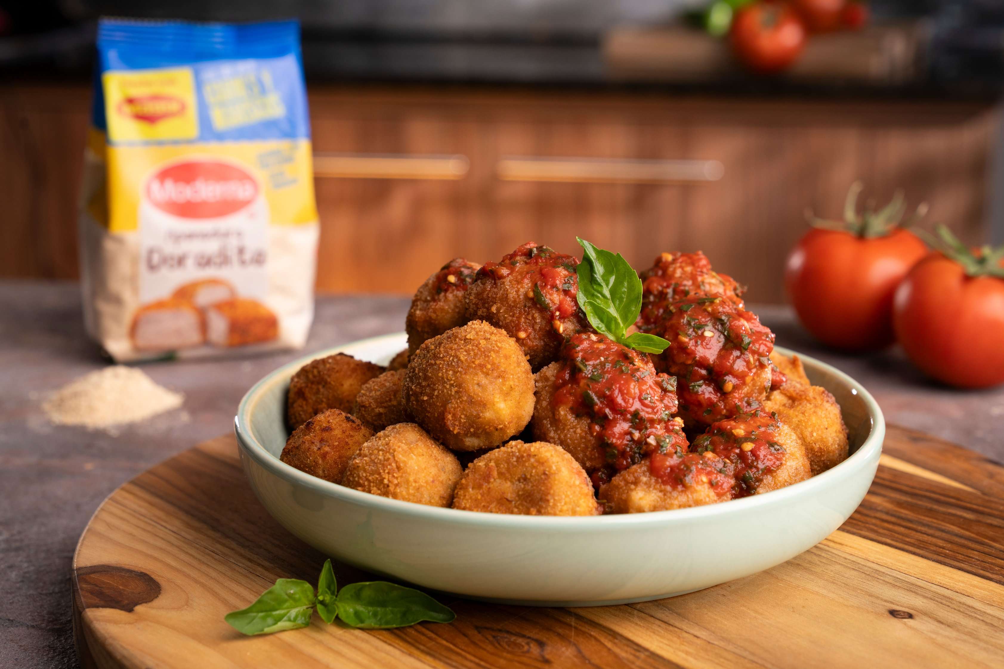 Albondigas apanadas Albondigas apanadas
