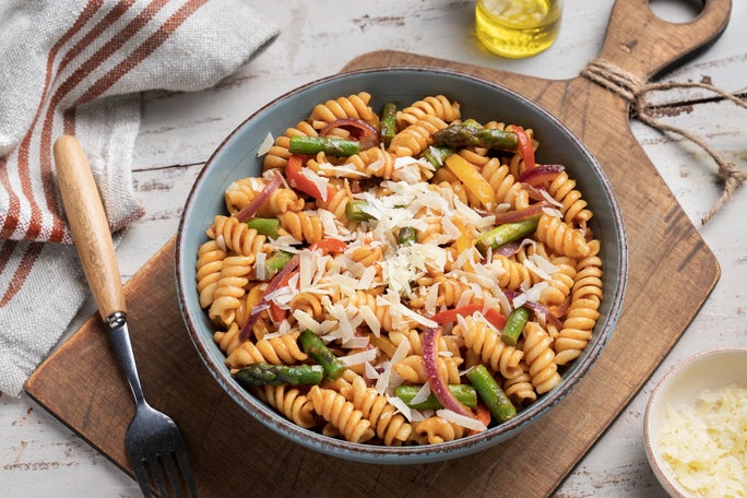 Pasta multicolor