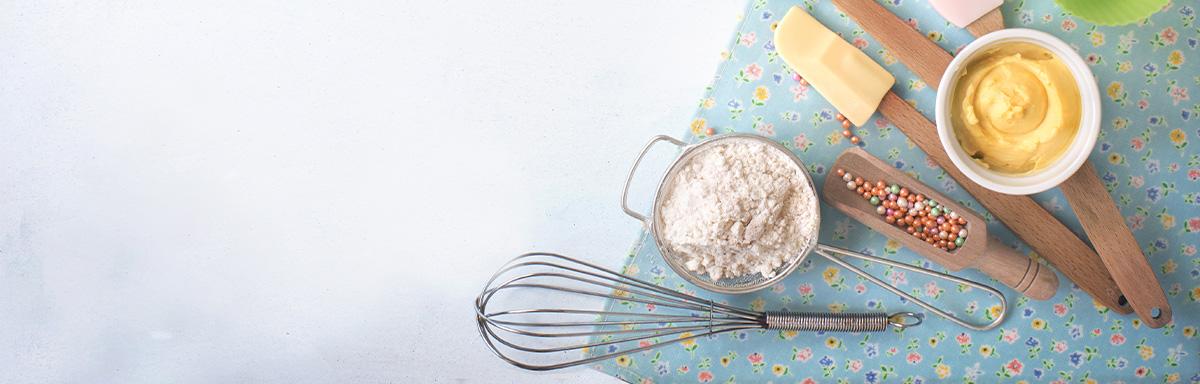 Ingredientes y utensilios para postres