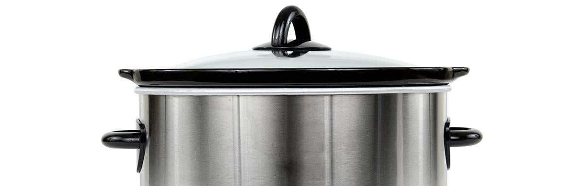 Olla de aluminio brillante 
