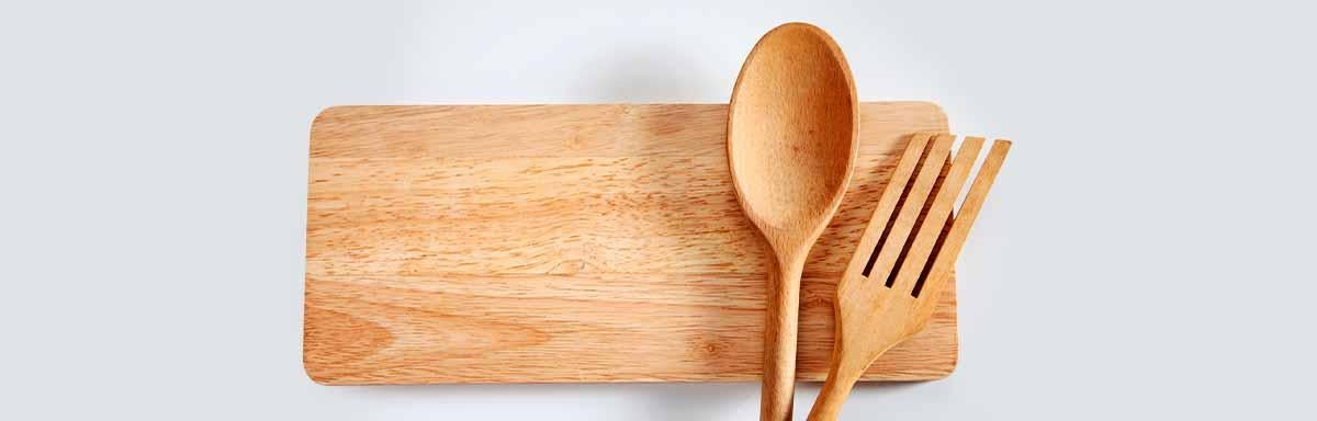 Utensilios de cocina de madera