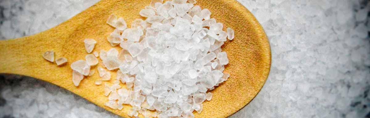 Sal marina, un tipo de sal con granos grandes