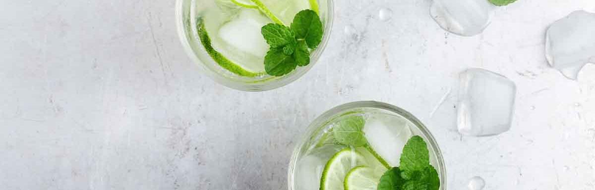 Bebidas con menta