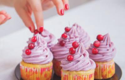 Cupcakes con crema