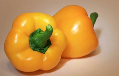 Pimientos amarillos.