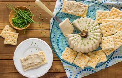Usos culinarios con el cebollín en mousse de atún   