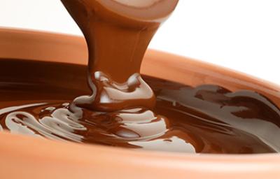 Bol de pudín de chocolate Bol de pudín de chocolate