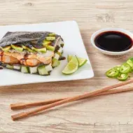 Las algas comestibles se usan con frecuencia en la comida oriental.
