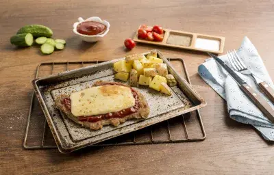 Milanesas a la Napolitana Milanesas a la Napolitana