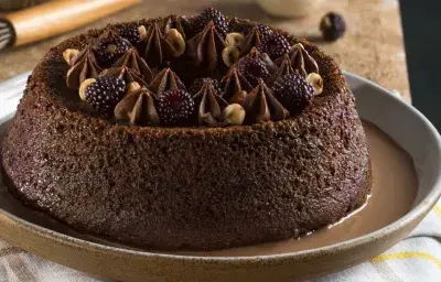 Torta húmeda de chocolate Torta húmeda de chocolate