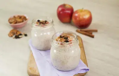 Postre práctico de manzana Postre práctico de manzana