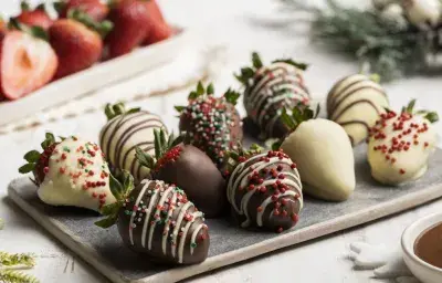 Fresas con chocolate Fresas con chocolate