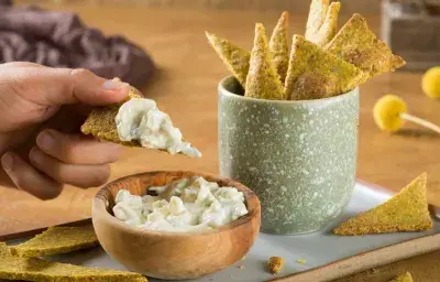 Crackers a la mostaza Crackers a la mostaza